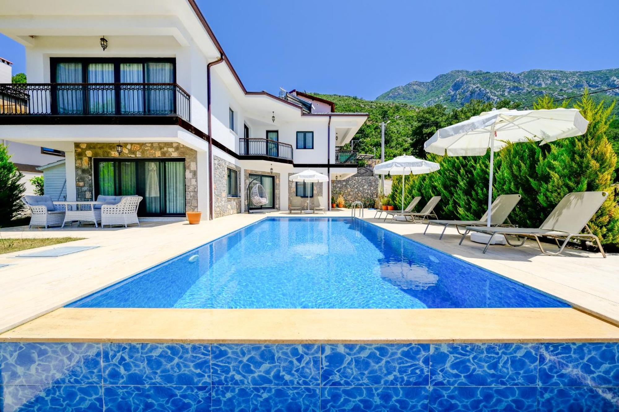 Mediterranean Breeze Villa - Family-Friendly Luxury Villa - Fethiye By Sunworld Villas Экстерьер фото